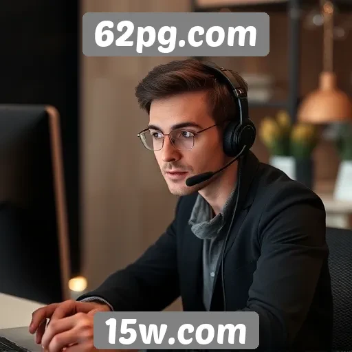 Desempenho do suporte ao cliente no site 62pg
