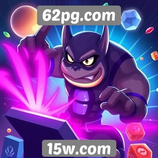Visão geral do portfólio de jogos no 62pg.com